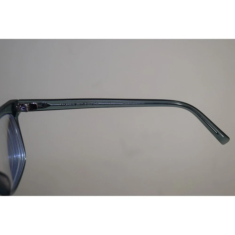 Warby Parker Hemmings WIDE 319 Eyeglasses 53 18 145 Clear Teal Auqa Blue Green
